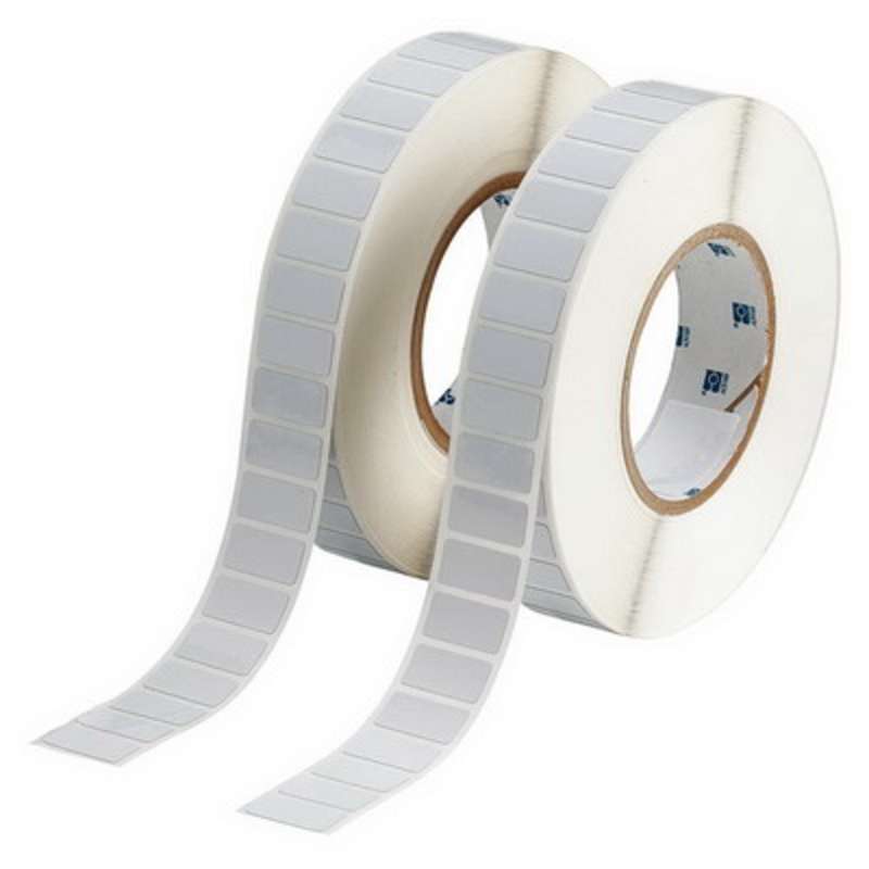Label THT Polyim White 1.0in x 0.5in, 10K/RL